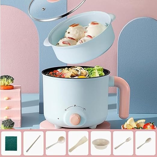 Electric Hot Pot with Steamer