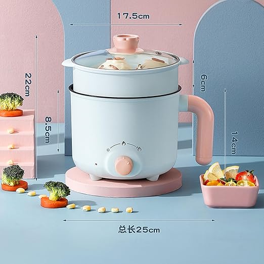 Electric Hot Pot with Steamer